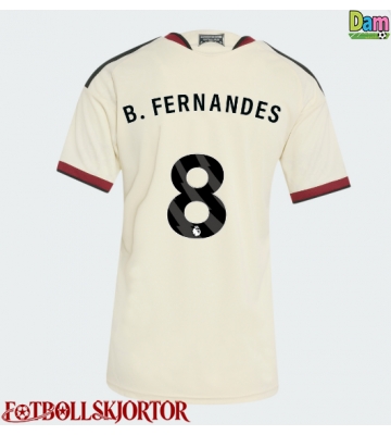 Manchester United Bruno Fernandes #8 Tredjetröja Dam 2026-27 Kortärmad